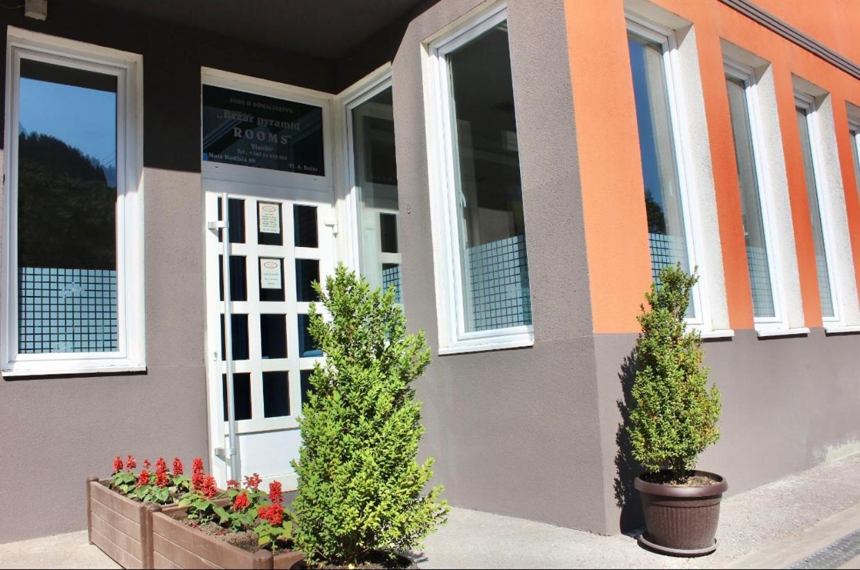 Becar Pyramid Rooms Visoko Zewnętrze zdjęcie